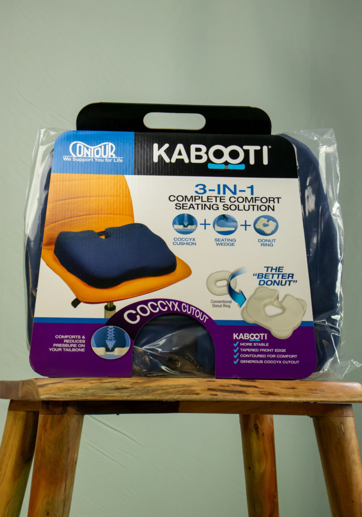 Contour Kabooti 3-IN-1 Comfort Seat Cushion Coccyx Cutout Wedge